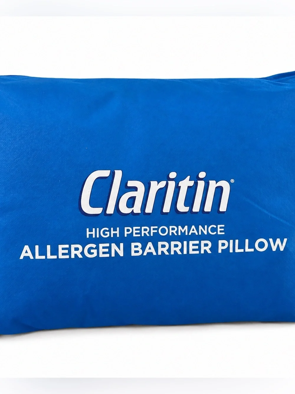High Performing Claritin Allergen Barrier Medium/Firm Standard Queen Pillow NEW